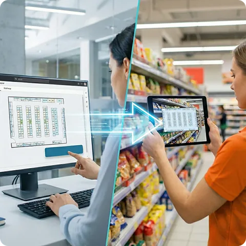 Planogram publishing and implementation tracking
